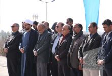 گزارش تصویری مراسم غبار روبی مزار شهدا